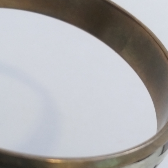 mixed metal bracelet bangle woven - Picture 3 of 5